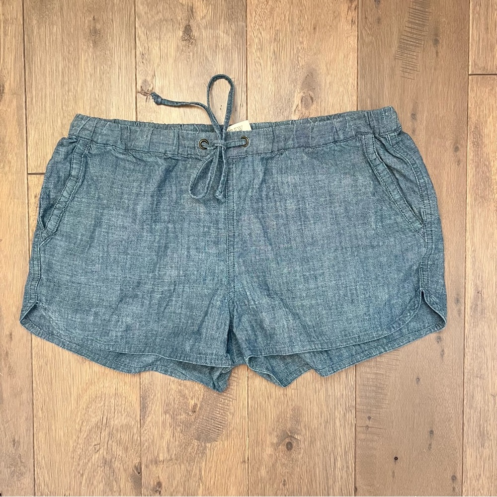 J. Crew Chambray Drawstring Shorts